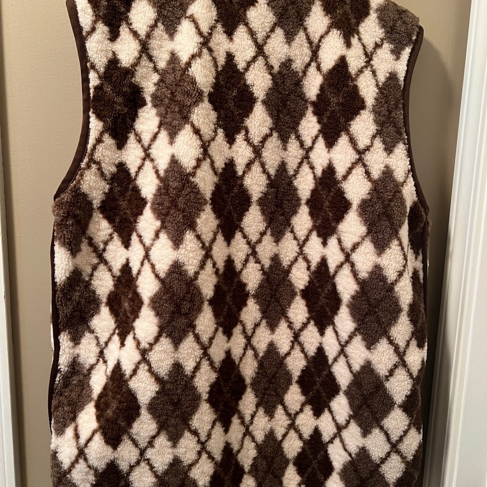 NWT Blank NYC Argyle Vest Size Medium - Picture 4 of 4